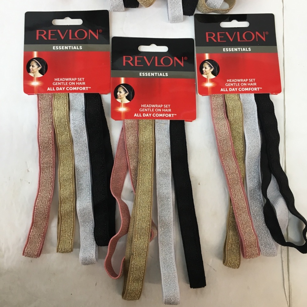 NWT 6 Revlon Headwrap Set of 4 Women's - Picture 8 of 8